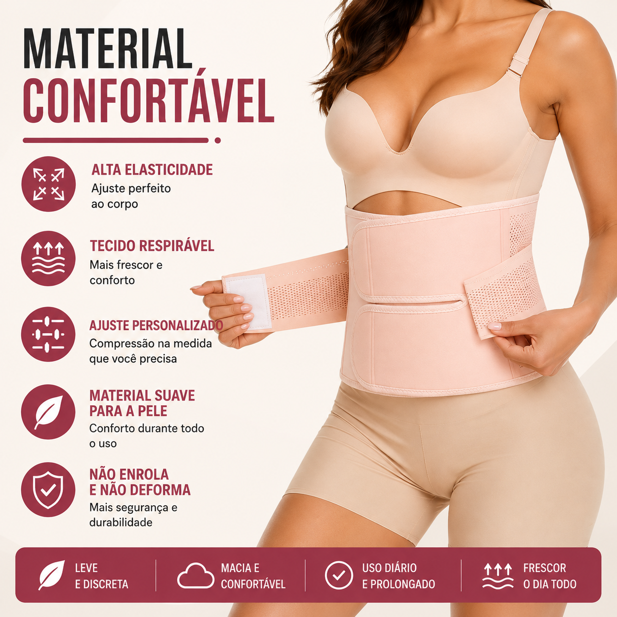 Cinta Modeladora Premium Feminina