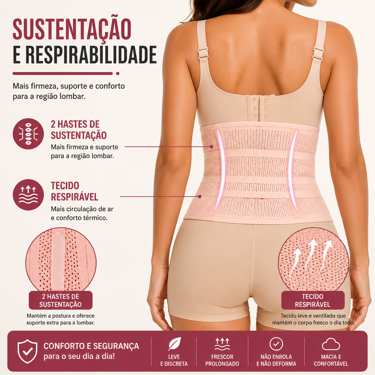 Cinta Modeladora Premium Feminina